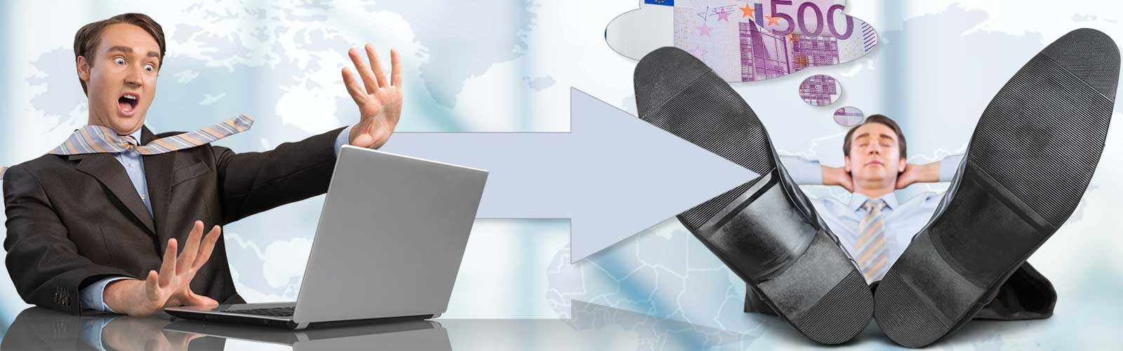 Administration und Pflege Ihrer Firmenwebseite und privater Homepage